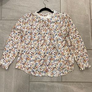 AN’GE Paris Blouse, Size T1 (equivalent to Small, Size 4)